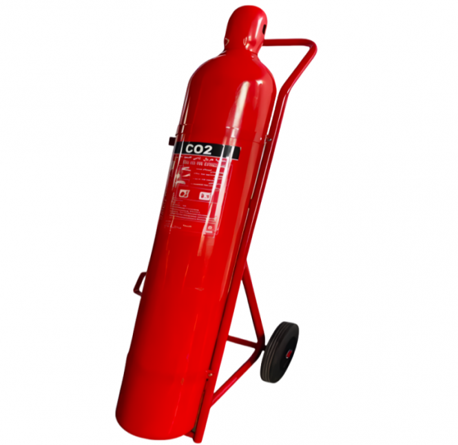trolley fire extinguisher co2